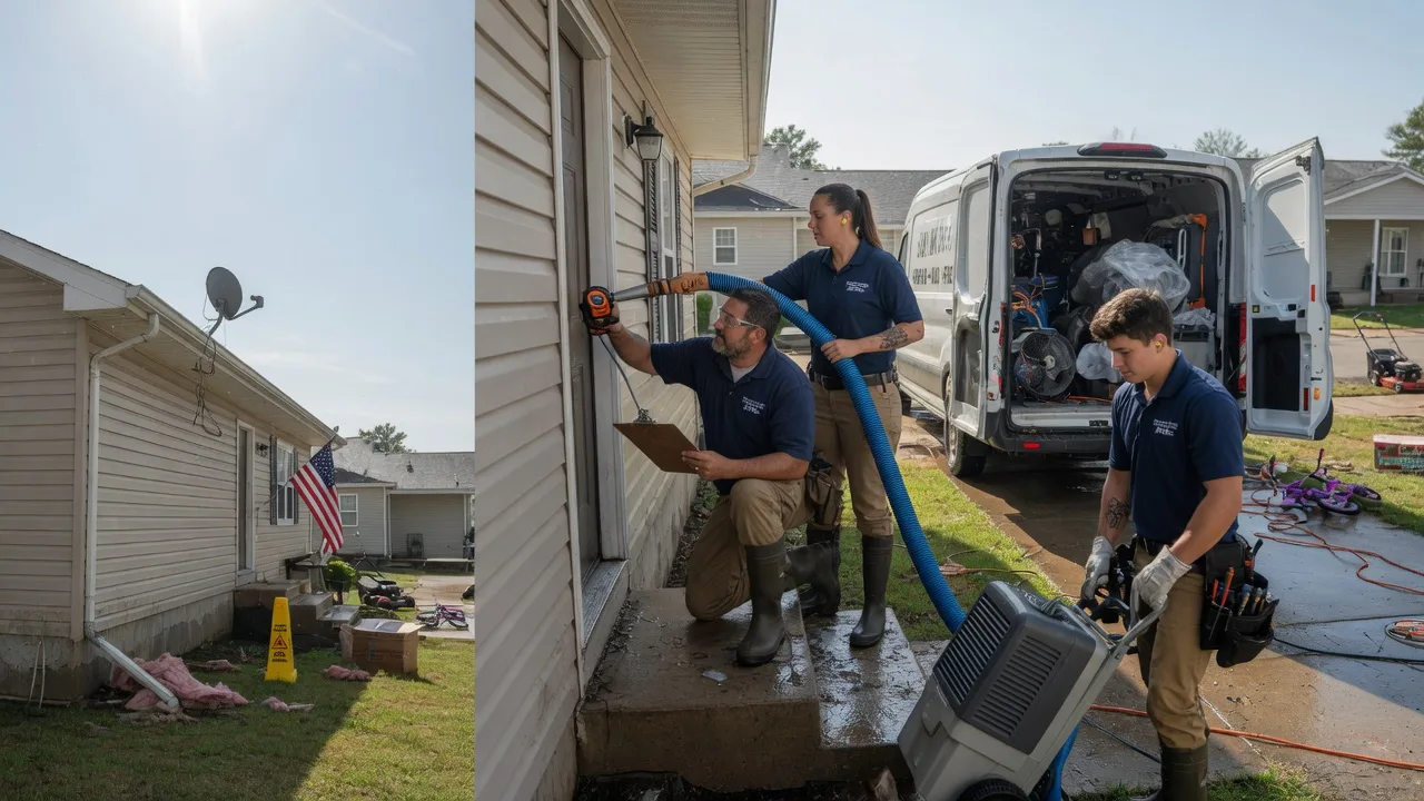 Ceiling Water Damage Restoration in Pawnee Rock, KS near me