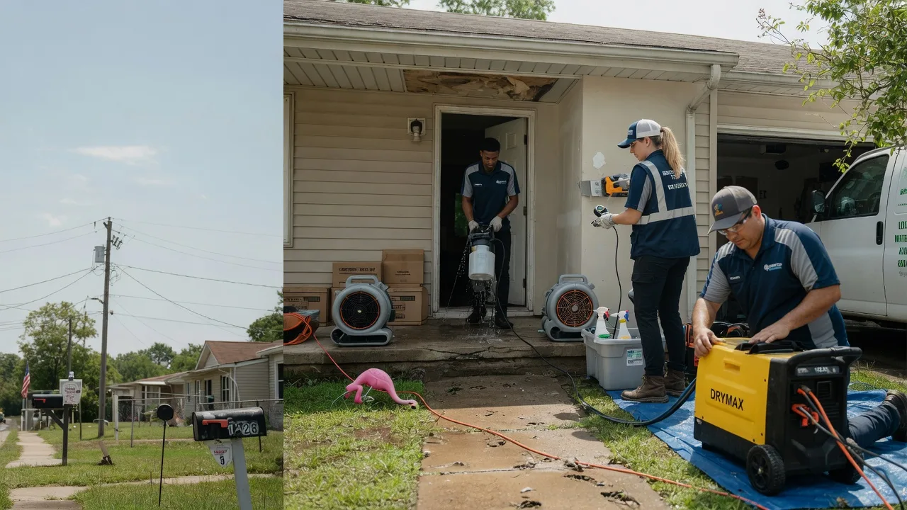 Storm Damage Water Removal in Pawnee Rock, KS near me